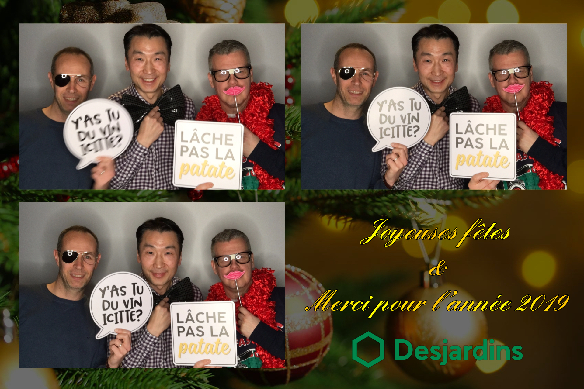 Party de Noël - Groupe Tech. Desjardins | View more photos from the event at album.pbooth.red/u/Photobooth-RED/Party-de-Noël-Groupe-Tech-Desjardins